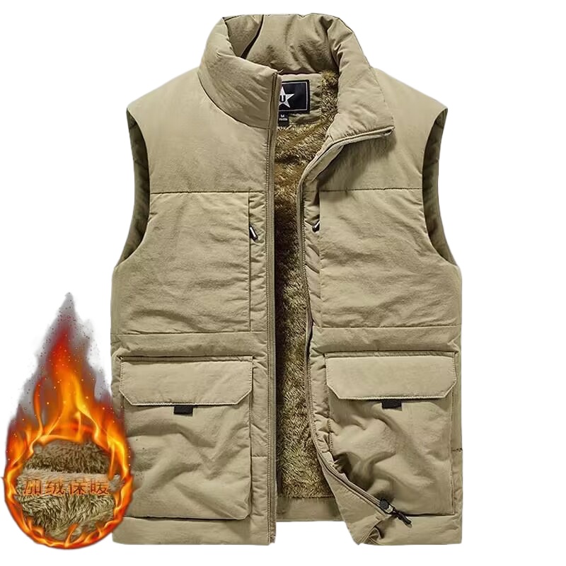 Hunting Outdoor Jacket - Зимние мужские охотничьи жилеты Карго, толстая