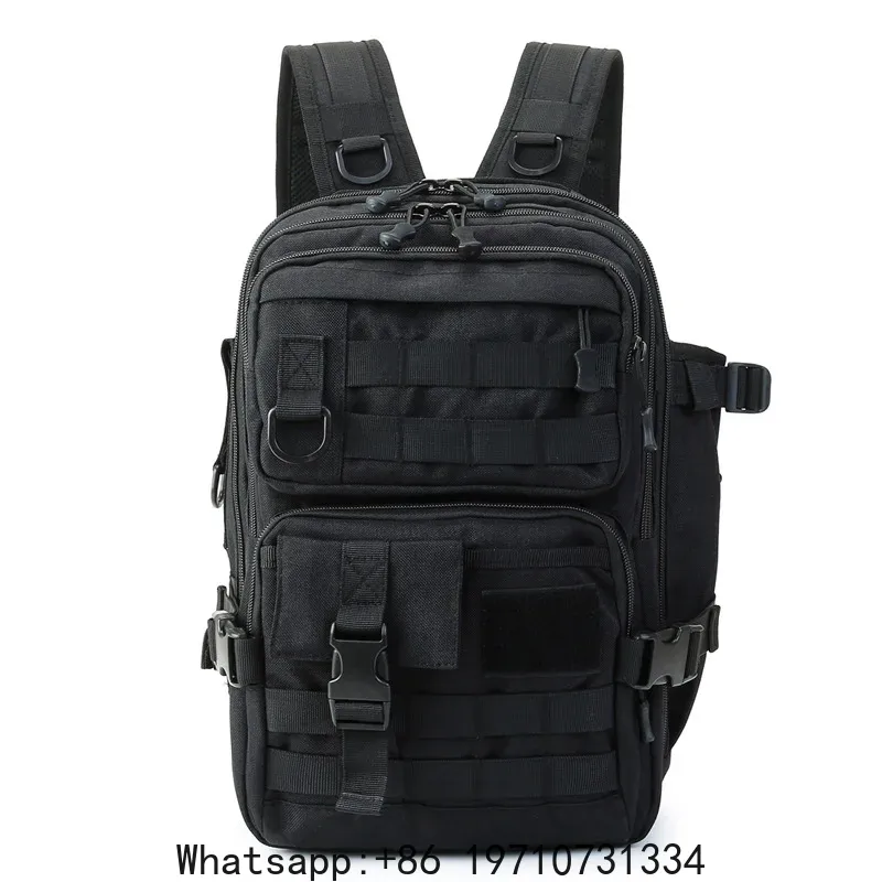 Outdoor Hunting Backpack - Водонепроницаемый рюкзак-сумка 1000D для снастей, двойная