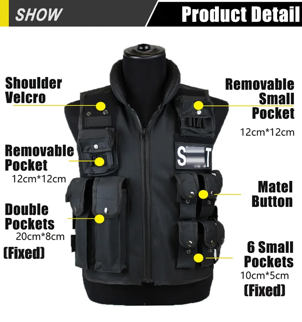 Outdoor Hunting Coat - Тактический жилет с несколькими карманами, уличный