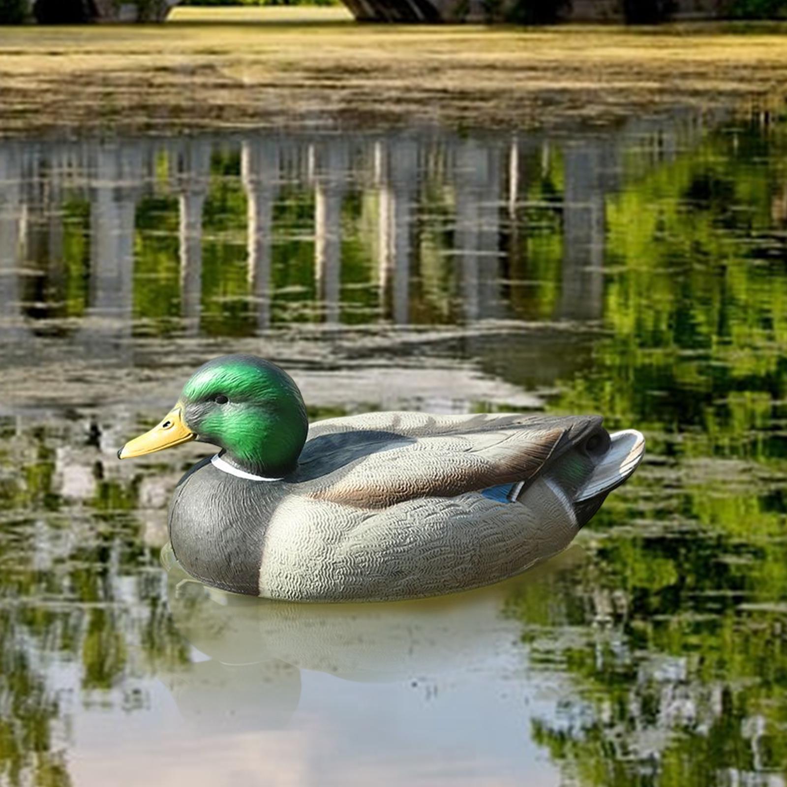 Decoy Duck Plastic - Анатомически точная пластиковая приманка-утка (мандаринка) для