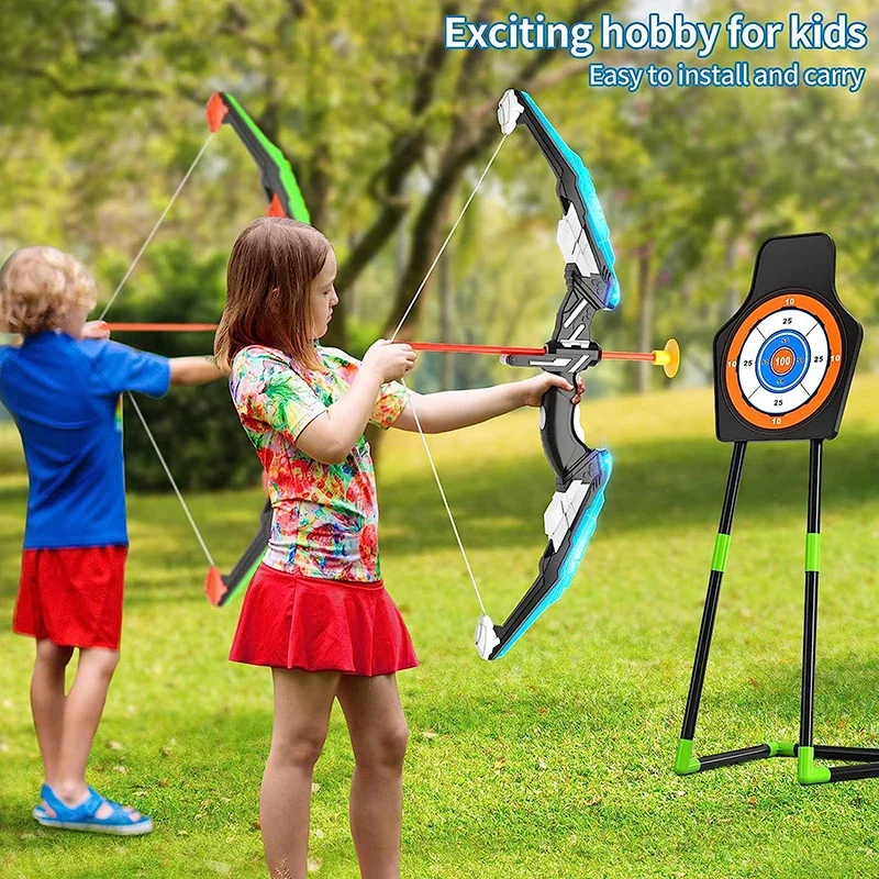 Лук и стрелы для детей, детски – обзор и цена Outdoor Hunting Games For Kids