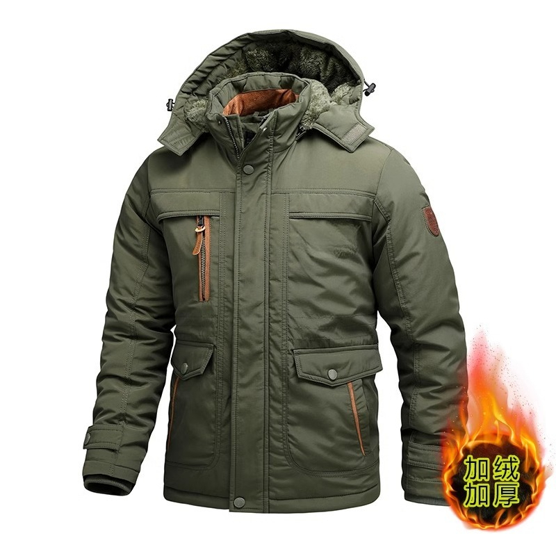 Мужская зимняя тактическая кур – обзор и цена Outdoor Hunting Coat