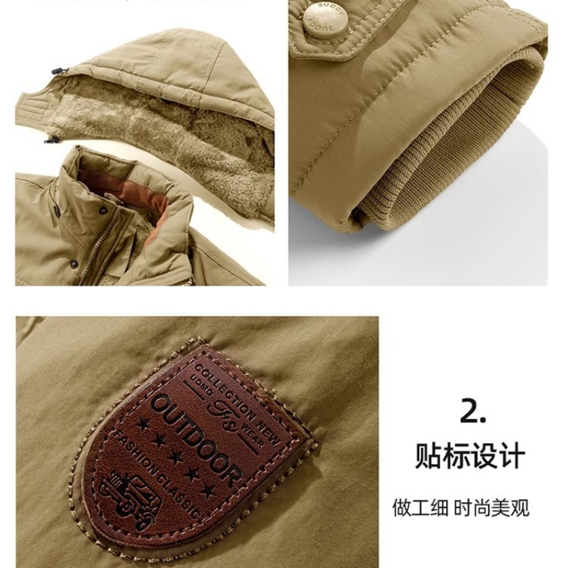 Мужская зимняя тактическая кур – обзор и цена Outdoor Hunting Coat