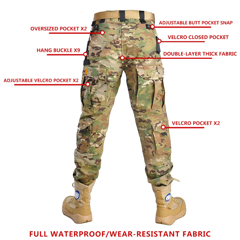 Мужской тактический камуфляжны – обзор и цена Outdoor Hunting Pants Women