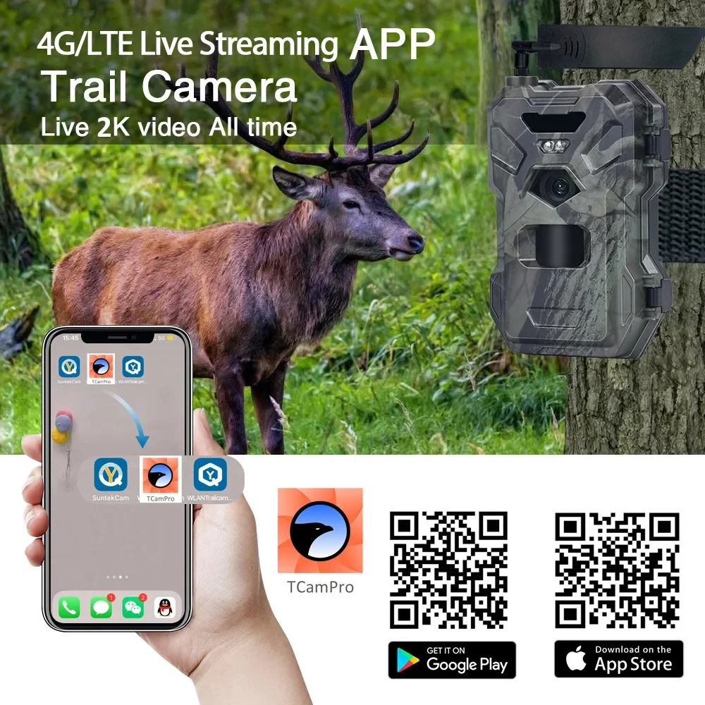 HC-880Pro 4G 30MP HD 2K ловушк – обзор и цена Outdoor Hunting Camera Wireless