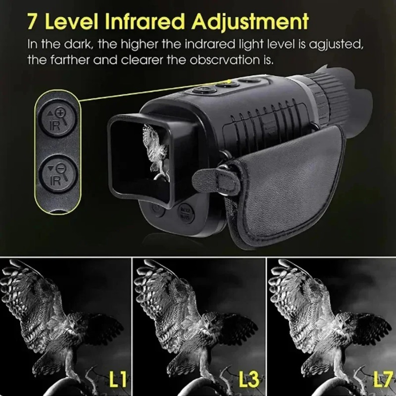 Цифровой монокуляр с 5-кратным – обзор и цена Outdoor Hunting Digital Night Vision