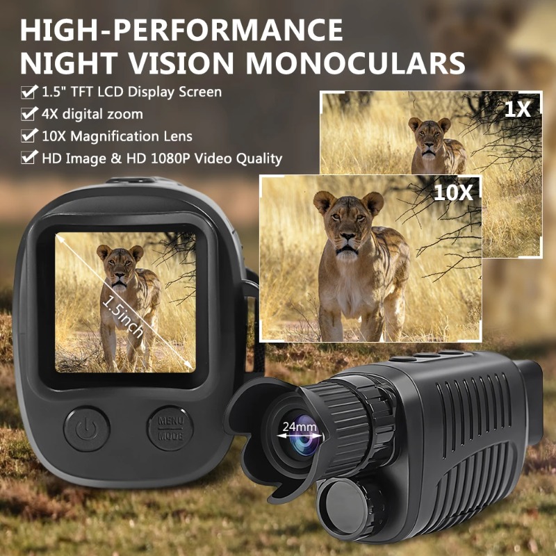 Цифровой монокуляр с 5-кратным – обзор и цена Outdoor Hunting Digital Night Vision